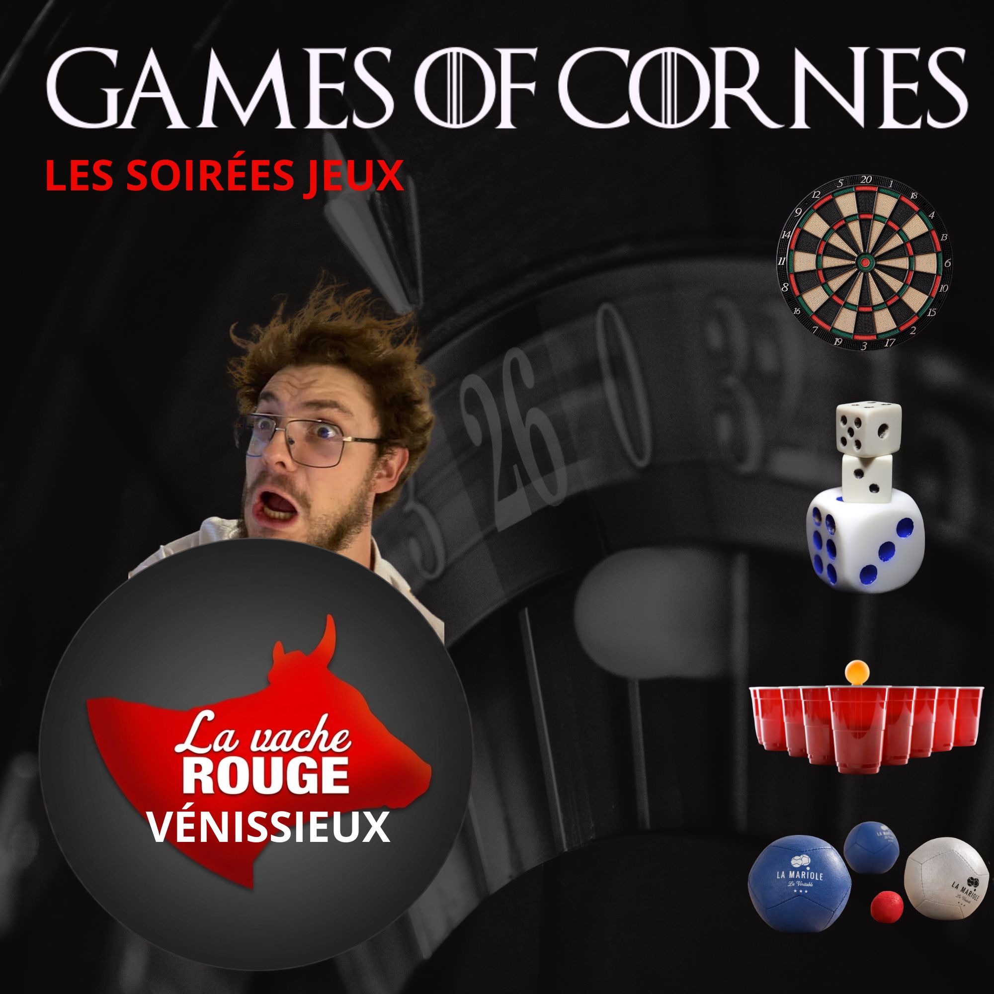 Affiche : GAMES OF CORNES